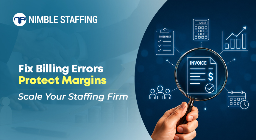 : Improve billing accuracy in staffing firms through automated timesheets and invoice workflows.